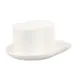 CAC China PSP-3 Salt & Pepper Shaker Set, Shakers 2-3/4" H, Saucer 5-7/8" L, Porcelain - Set 1 image