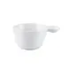 CAC China PTC-10 - 8‑9 oz Porcelain Cup, 6"L x4.38"W x2.75"H, White, Microwave Safe - 1 Dozen 1 image