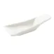 CAC China PTS-35 Soup Spoon, 3‑3/4" L x 1‑1/2" W x 1" H, Porcelain, White, Dishwasher Safe - 1 Dozen 1 image