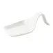 CAC China PTS-50 - Square Soup Spoon, 4" Length, Porcelain Super White, Dishwasher Safe - 1 Dozen 1 image