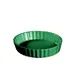 CAC China QCD-5-G Quiche Dish, 5½ oz (5" Dia x 1" H) Ceramic Green Dishwasher Safe - 1 Dozen 1 image