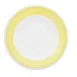 CAC China R-115-Y - Rainbow Yellow Pasta Bowl 24 oz (11" Dia x 2" H) Edge Safe - 1 Dozen 1 image