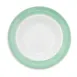 CAC China R-125-G - Green Pasta Bowl, 12" Dia x 2¼" H, 30 oz, Ceramic, Edge, Dishwasher Safe - 1 Dozen 1 image