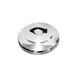 CAC China RICK-30LD Lid, RiceAce RICK-30, 13-15", Stainless Steel, Round, Domed 1 image
