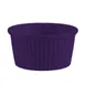 CAC China RKF-2-BLU Ramekin 2 oz (2‑5/8" Dia x 1‑1/2" H) Fluted Stoneware, Blue, Safe - 1 Dozen 1 image
