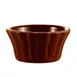 CAC China RMK-F2-BWN Ramekin, 2‑Oz Brown Stoneware Cup, 2½" Dia x 1⅛" H, Dishwasher Safe - 1 Dozen 1 image