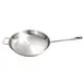 CAC China S1FP-14H Fry Pan, 14-1/8" x 2-3/8", Stainless Steel, Induction Ready, Tri-ply Bottom 1 image
