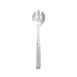 CAC China SBFH-SN03 Notched Serving Spoon, 11.75"L, Stainless Steel, Mirror Finish 1 image