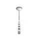 CAC China SBFH-SO01 Solid Serving Spoon, 11 3/4"L, Stainless Steel, Mirror Finish 2 image