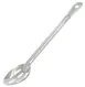 CAC China SBHL-13 Basting Spoon, 13" Long, Slotted, 1.2mm Stainless Steel, Non‑Insulated Handle 1 image
