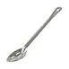 CAC China SBHL-15 Basting Spoon, 15" Long, Slotted, Stainless Steel, 1.2mm Thick 1 image