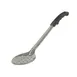 CAC China SBSP-15BH Perforated Basting Spoon, 15" Long, Stainless Steel with Bakelite Handle, Black 1 image