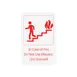 CAC China SCE9-SW04 Compliance, 6" x 9", Do Not Use Elevator Use Stairwell, White Plastic 1 image