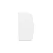 CAC China SCPD-5 Plastic Dough Cutter/Scraper, 5-1/2"L x 3-3/4"W, Skull Type - 1 Dozen 1 image