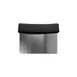 CAC China SCPS-6K Dough Scraper, 6"x3-1/8", Stainless Steel Blade, Polypropylene Handle, Black 1 image