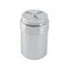 CAC China SDRG-8A Dredge, 8‑Oz Stainless Steel Cheese Shaker, 3‑Way Perforated Top, Silver Lid 1 image