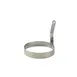 CAC China SEGR-5 Stainless Steel Egg Ring, 5" dia. x 1" deep, Dishwasher Safe 1 image