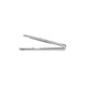 CAC China SERT-7 Utility Tongs, 7-1/4"L, Serrated, Stainless Steel, Silver, Non-Coated Handle 1 image