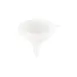 CAC China SFNP-32W Funnel, 32 oz., 6-1/4" dia., Round, Polyethylene, White 1 image