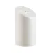 CAC China SHER-SS - Salt & Pepper Shaker, 1-3/4" Dia x 3-1/4" H, White, Dishwasher Safe - 1 Dozen 1 image