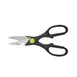 CAC China SHRA-3 All Purpose Kitchen Shears, 4", Stainless Steel Blades, Polypropylene Handle 1 image