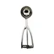 CAC China SICD-16S Squeeze Disher, 2 oz, #16, Ambidextrous, Stainless Steel Scoop 1 image