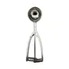 CAC China SICD-24S Squeeze Disher, #24, 1.3 oz., Ambidextrous, Stainless Steel Scoop 1 image