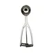 CAC China SICD-40S Squeeze Disher, #40, 0.88 oz., Ambidextrous, Stainless Steel Scoop 1 image