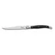 CAC China SKP3-03PF Steak Knife, 4" Blade, 4-1/2"L, Slim, Pointed Tip, Plastic Handle - 1 Dozen 1 image