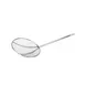 CAC China SKWR-6 Wire Skimmer, 6" Diameter Round Bowl, Nickel-Plated Finish, Coarse Mesh 1 image