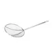 CAC China SKWR-8 Wire Skimmer, 8" Dia., Round Coarse Mesh, Nickel-Plated Kitchen Utensil 1 image