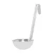 CAC China SLD6-60 Serving Ladle, 6 oz Stainless Steel, 6" Handle, One-Piece 1 image