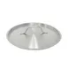 CAC China SLID-40S Stainless Steel Lid, Round, Flat Style, for 40 qt Stock Pot, 20 qt Brazier 1 image