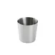 CAC China SMFC-3S Mini Fry Cup, 3.5" Dia x 3.5" H, Stainless Steel, Smooth Finish 1 image