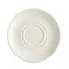 CAC China SMG-2 Saucer, 7" Dia x 0.75" H, Round White Ceramic, Oven Microwave Safe - 1 Dozen 1 image