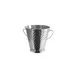 CAC China SMPL-5H Mini Hammered Stainless Steel Serving Pail, 5" Dia x 5" H, Compact Tabletop Bowl 1 image