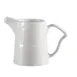 CAC China SOH-PC - Soho Creamer Pitcher, 6 oz, 3½" L x 2⅜" W x 3½" H, White with Handle - 1 Dozen 1 image