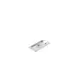 CAC China SPCN-N Stainless Steel Steam Table Pan Cover, 1/9 Size, Flat, Handle, 304 SS 1 image