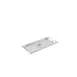CAC China SPCN-T Steam Table Pan Cover, 1/3-Size Flat with Handle, 304 SS, NSF Certified - 1/Case 1 image