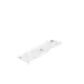 CAC China SPCO-HL Steam Table Pan Cover, 1/2-size Long, Flat, With Handle, 304 Stainless Steel 1 image