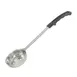 CAC China SPCP-2K Portion Control Spoon, 2 oz, Stainless Steel, Black Handle 1 image