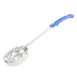 CAC China SPCP-8BL Portion Control Spoon, 8 Oz, Stainless Steel, Blue Handle 1 image