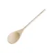 CAC China SPWD-14 Wooden Spoon, 14" Long, 1/2" Dia. Handle, Non-Scratch - 1 Dozen 1 image