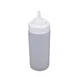 CAC China SQBT-W-16C - 16 Oz Squeeze Bottle, Wide‑Mouth Tip, Leak‑Proof Cap, BPA‑Free - 6/Pack 1 image