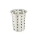 CAC China SSFC-P Perforated Flatware Cylinder, Stainless Steel Utensil Holder for Restaurants 1 image