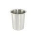 CAC China SSFC-S Solid Stainless Steel Flatware Cylinder, Utensil Holder for Dinnerware Storage & Transport 1 image