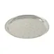 CAC China SSST-13 Round Serving Tray, 13-3/4" Diameter, Stainless Steel Finish - 1/Each 1 image
