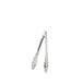 CAC China SSUT-9-10 Utility Tongs, 9.5"L, Heavy Duty, Stainless Steel, Black/Cherries 1 image