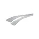 CAC China STG1-14 Serving Tongs, 13-5/8"L, One-Piece, 18/8 Stainless Steel, Satin Finish 1 image