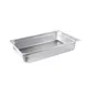 CAC China STPF-22-4 Stainless Steel Steam Table Pan, 1/1-size, 4" deep, Anti-Jam, Stacking Lug, Dishwasher Safe 1 image